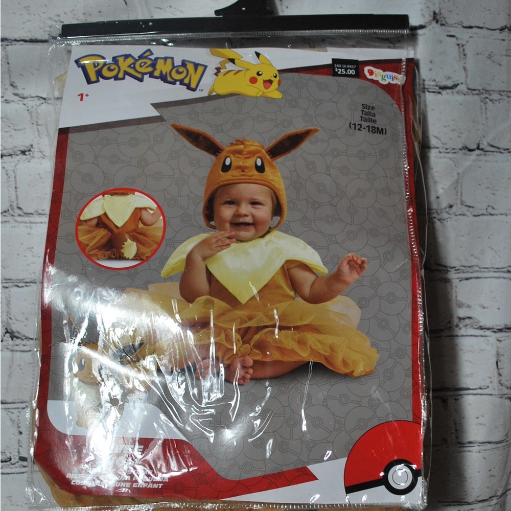 Disguise Pokémon Eevee Costume - Brown and Yellow